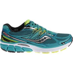 Saucony Omni 14 Power Grid Women's Running Shoe Blue Citron Sneakers US 7